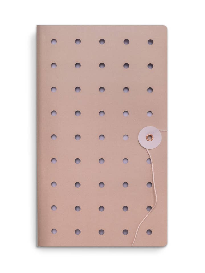 Notebook with Japanese closure - Perfo Almond for wholesale by Tinne Mia
