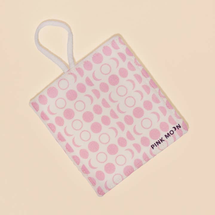 Makeup Remover & Face Scrub Pad - Made in Italy, Zero Waste for wholesale by Pink Moon