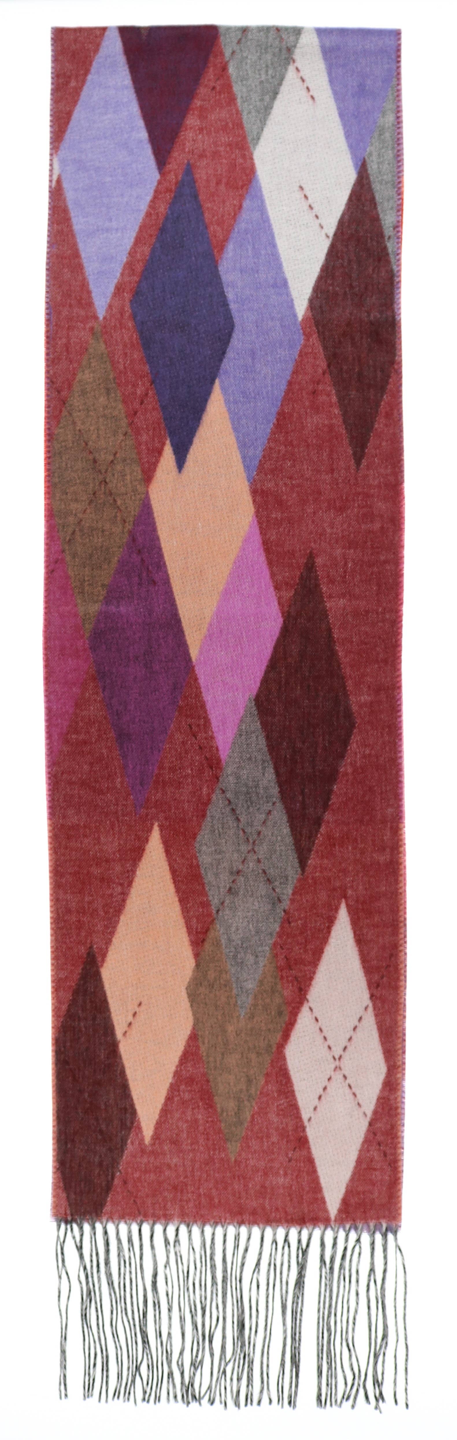 FRAAS - The Scarf Company - Wholesale Scarf - Women's - Artsy Argyle XL1