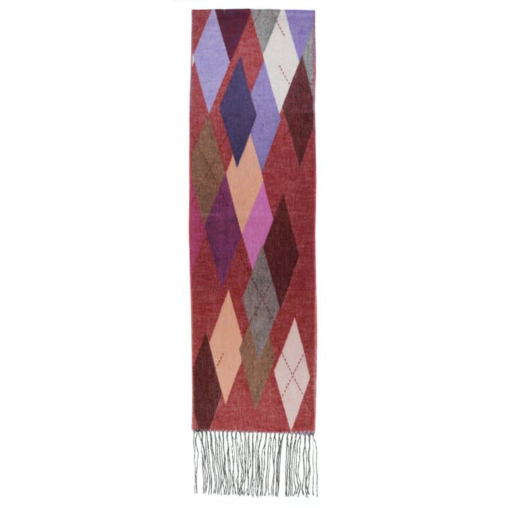 FRAAS - The Scarf Company - Wholesale Scarf - Women's - Artsy Argyle XL1