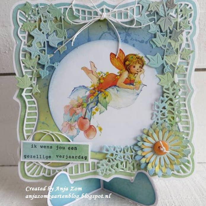 Ecstasy Crafts Distributing - Wholesale Cutouts - Marianne Design Cutting Sheet Bloemen Elfjes 21