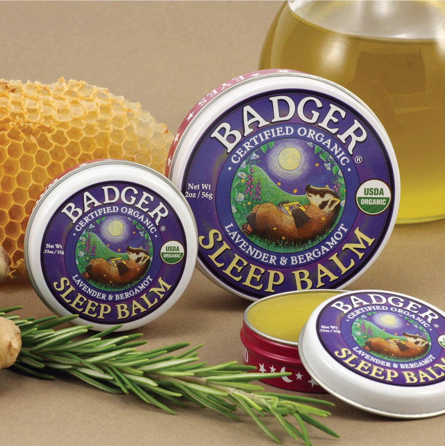 Badger Balm - Wholesale Healing Salve/Balm/Cream - Sleep Balm4