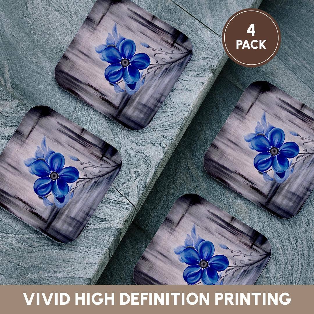 3dRose - Wholesale Coasters - 3dRose, Image of a forget me not flower, Coaster12