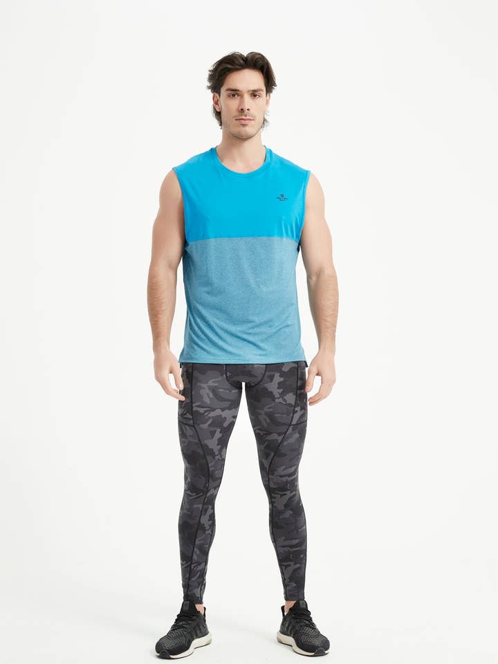 Canotta da uomo con pannelli in rete per la vendita all'ingrosso da parte di Neyo