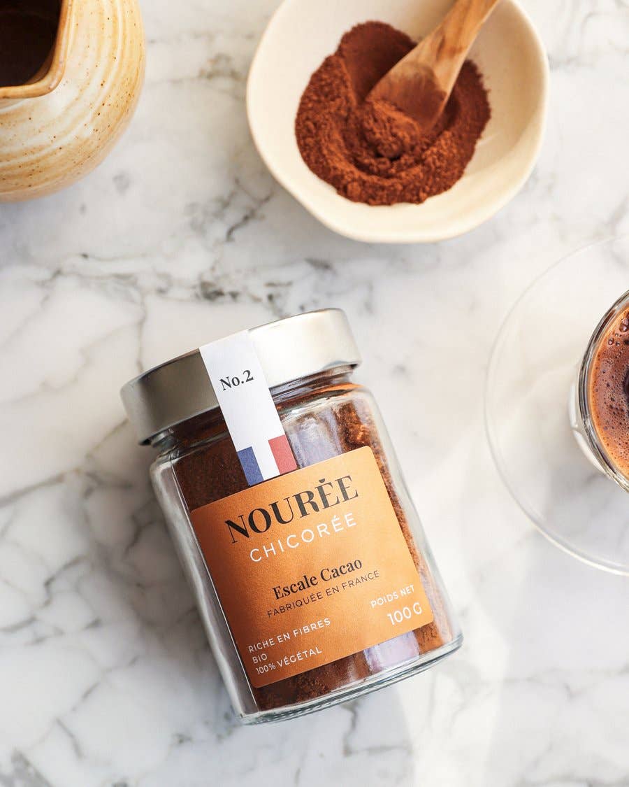 Nourée - Wholesale Hot Cocoa Mix/Kit - Organic Chicory with Chocolate - Cocoa Stop 🍫3