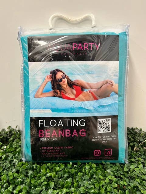 AquaParty Australia - Wholesale Inflatables - Floating Pool Bean Bag - Premium Luxe 1.8m x 14.m3