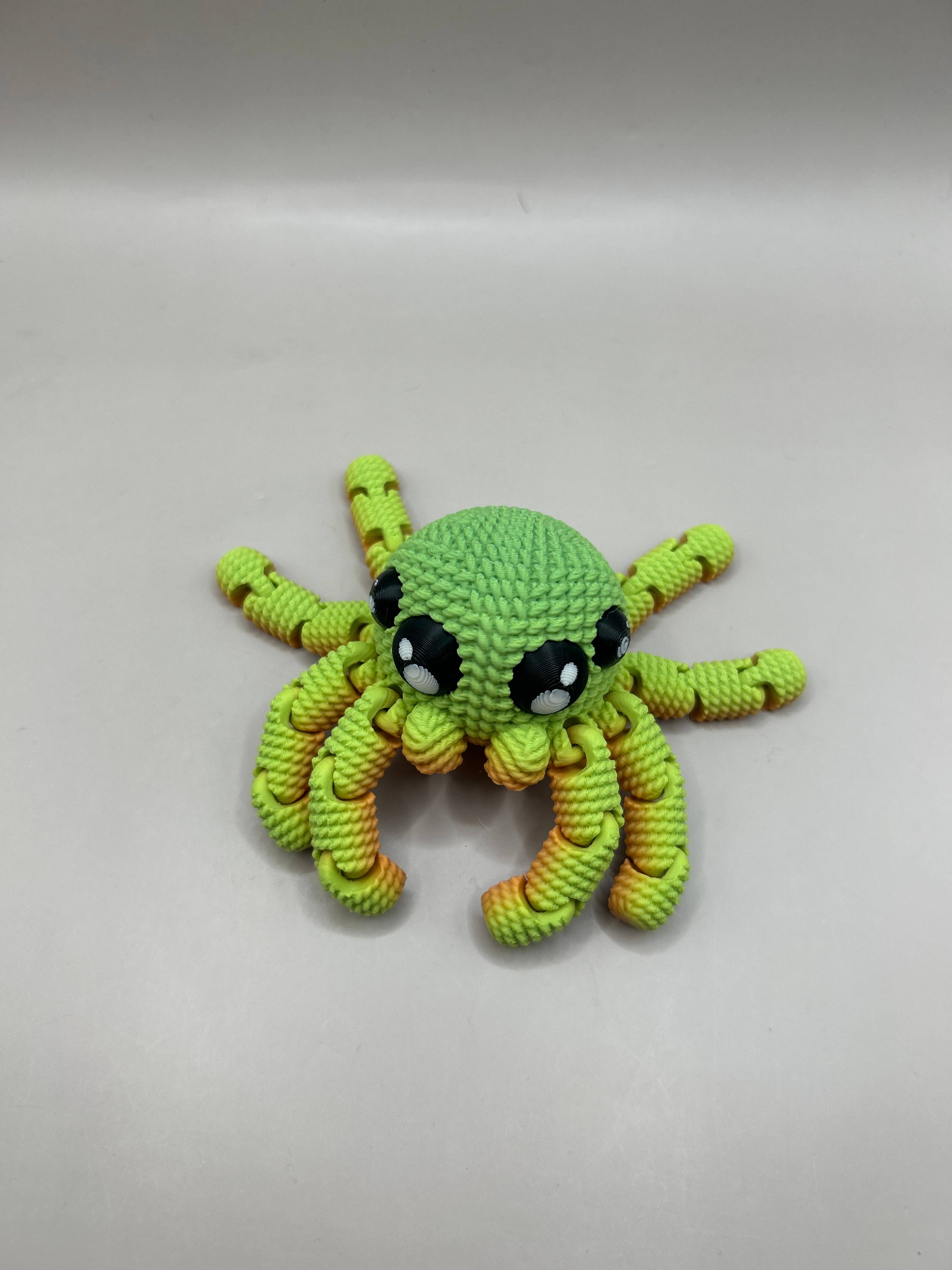 Great American Designs - Wholesale Fidget Toy - Kids - Articulating Crochet Spider Toy, Flexible 3D Printed Toy4