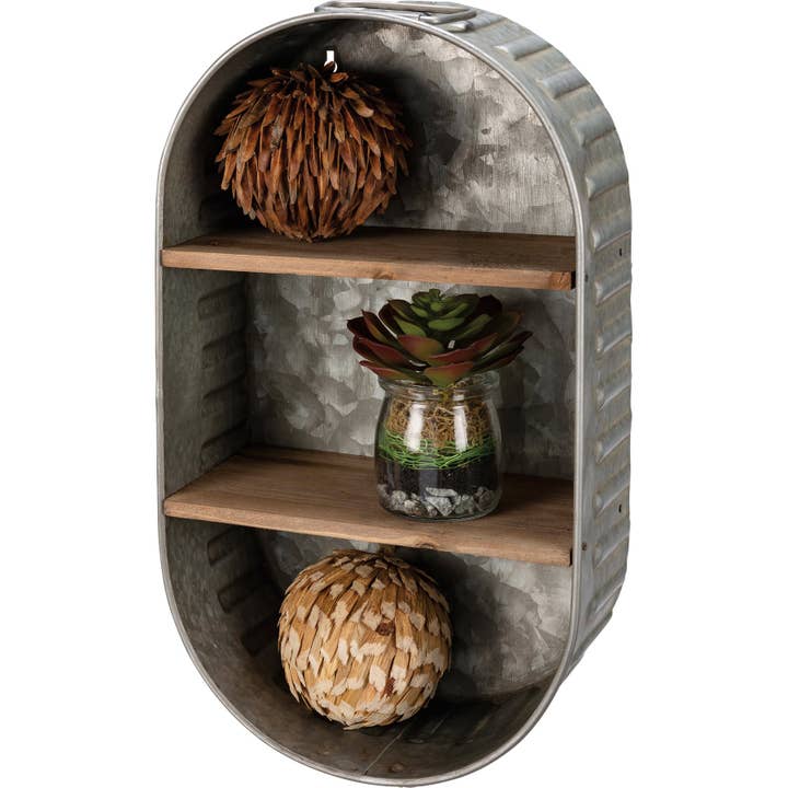 Two Shelf Washtub Shelf for wholesale by Primitives by Kathy