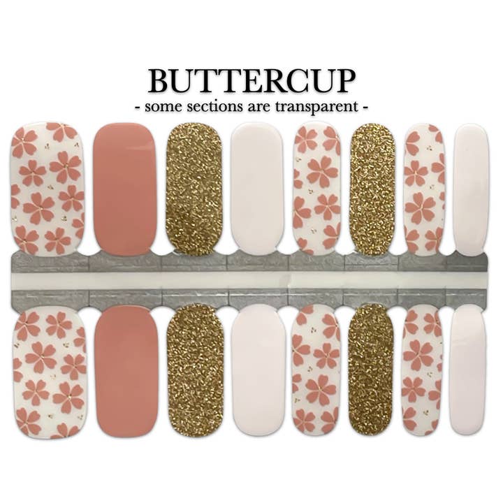 Nail Wrap - Buttercup for wholesale by Salted Avenue