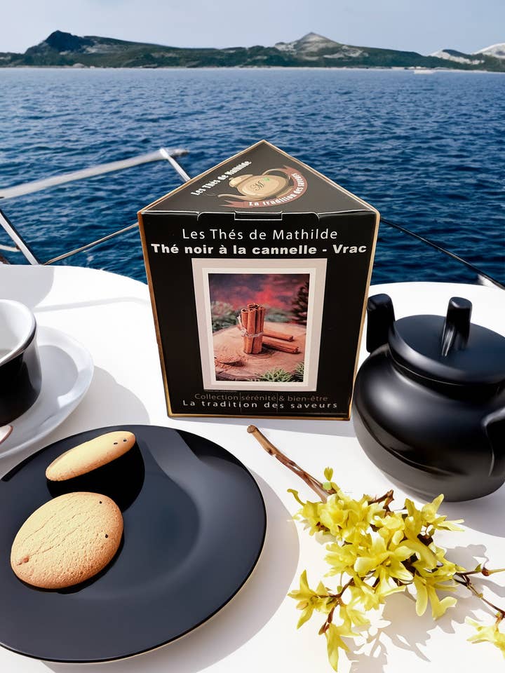 SPEZIA DI TRANQUILLITÀ - Tè nero alla cannella per la vendita all'ingrosso da parte di Les Thés de Mathilde