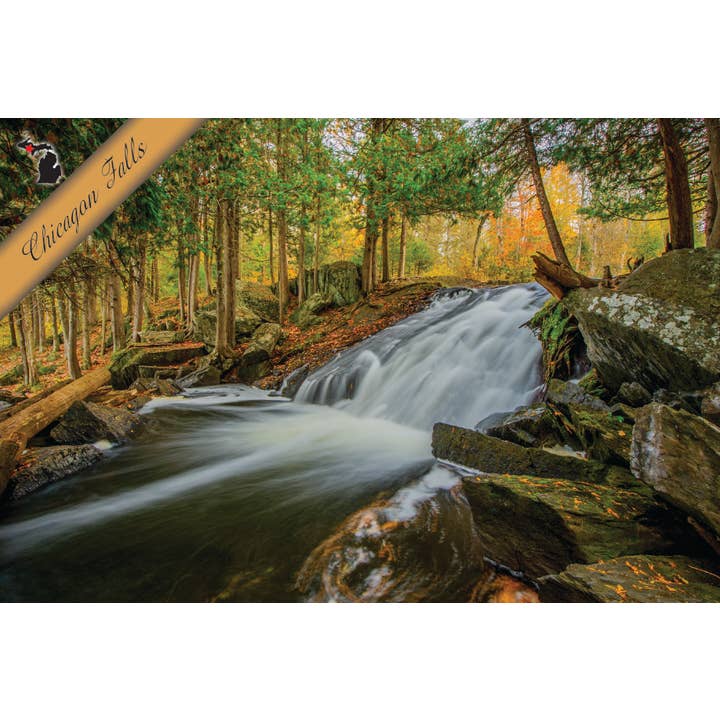 Chicagon Falls | Postal por atacado de Phil Stagg Photography