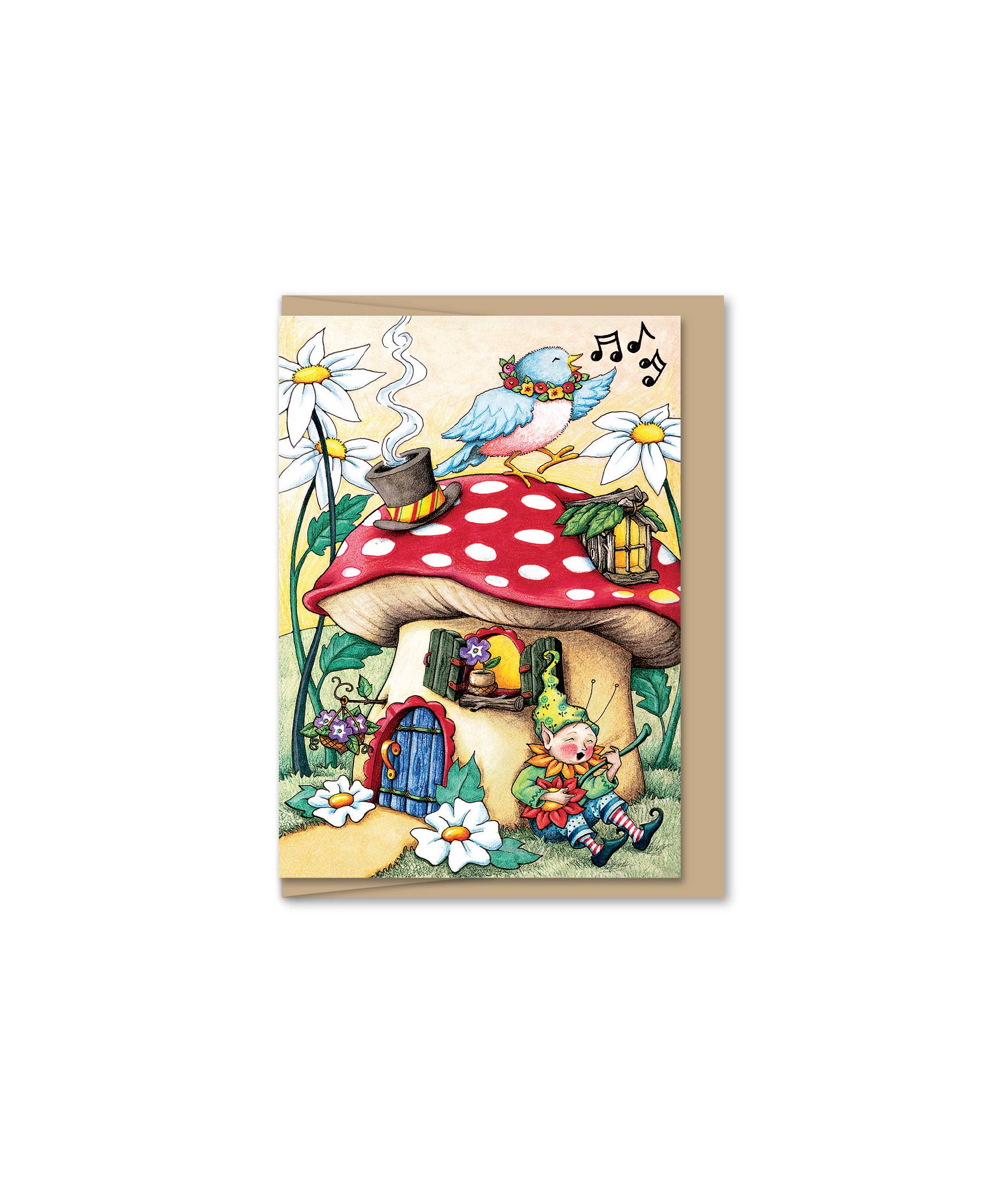 Maginating - Wholesale Everyday Greeting Card - Mini Joyous Fantasy | Enclosure-sized Everyday Greeting Card