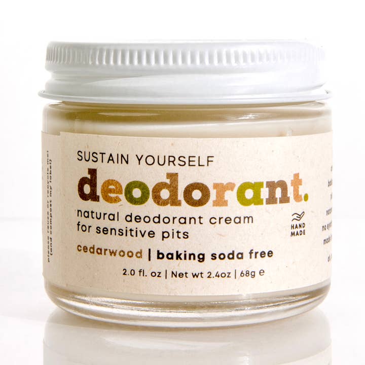 Cedarwood Deodorant Cream for wholesale by Sustain Yourself
