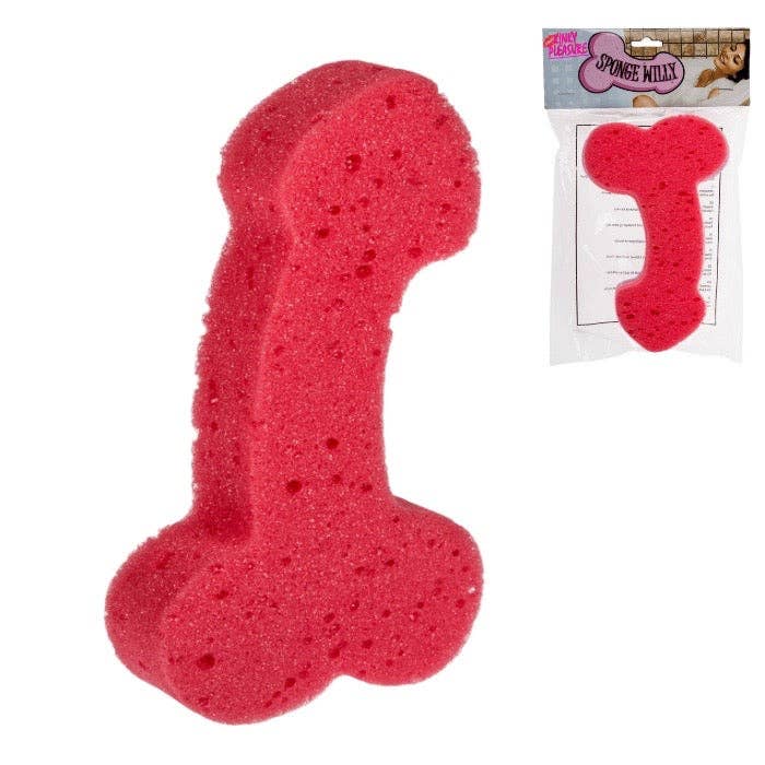 Kinky Pleasure - Wholesale Bath Pouf/Sponge - Kinky Pleasure - OB028 - Penis Bath Sponge - 3 Colors - 1 Piece