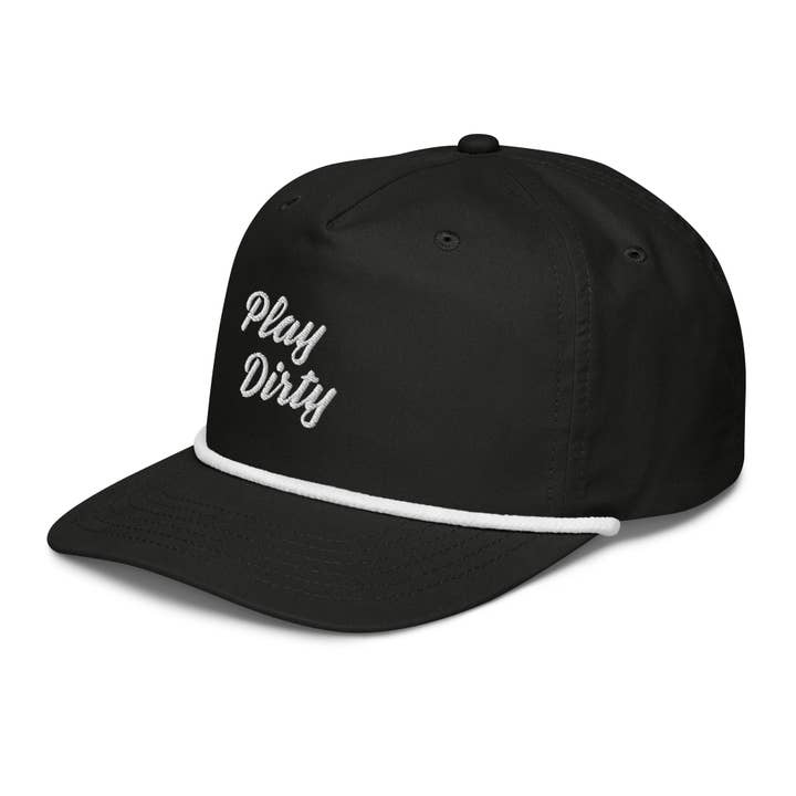 'Play Dirty' Golf Rope Cap for wholesale by BeachBox