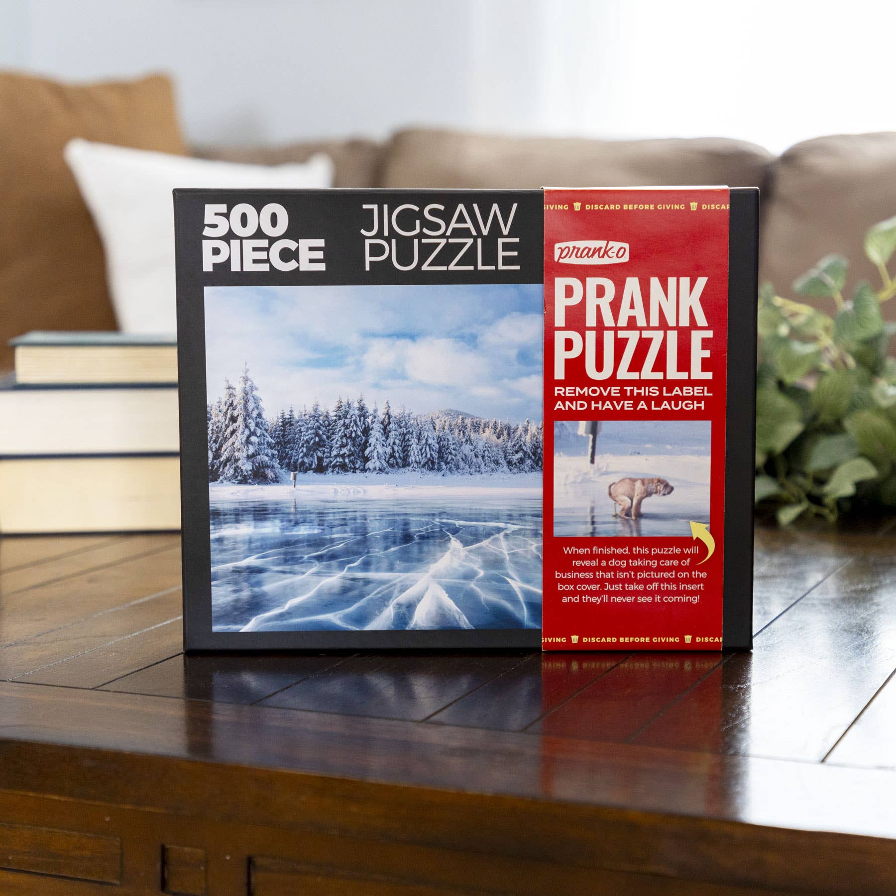 Prank-O - Vente Puzzle – adulte - Puzzle de 500 pièces When Nature Calls : Frozen Serenity2