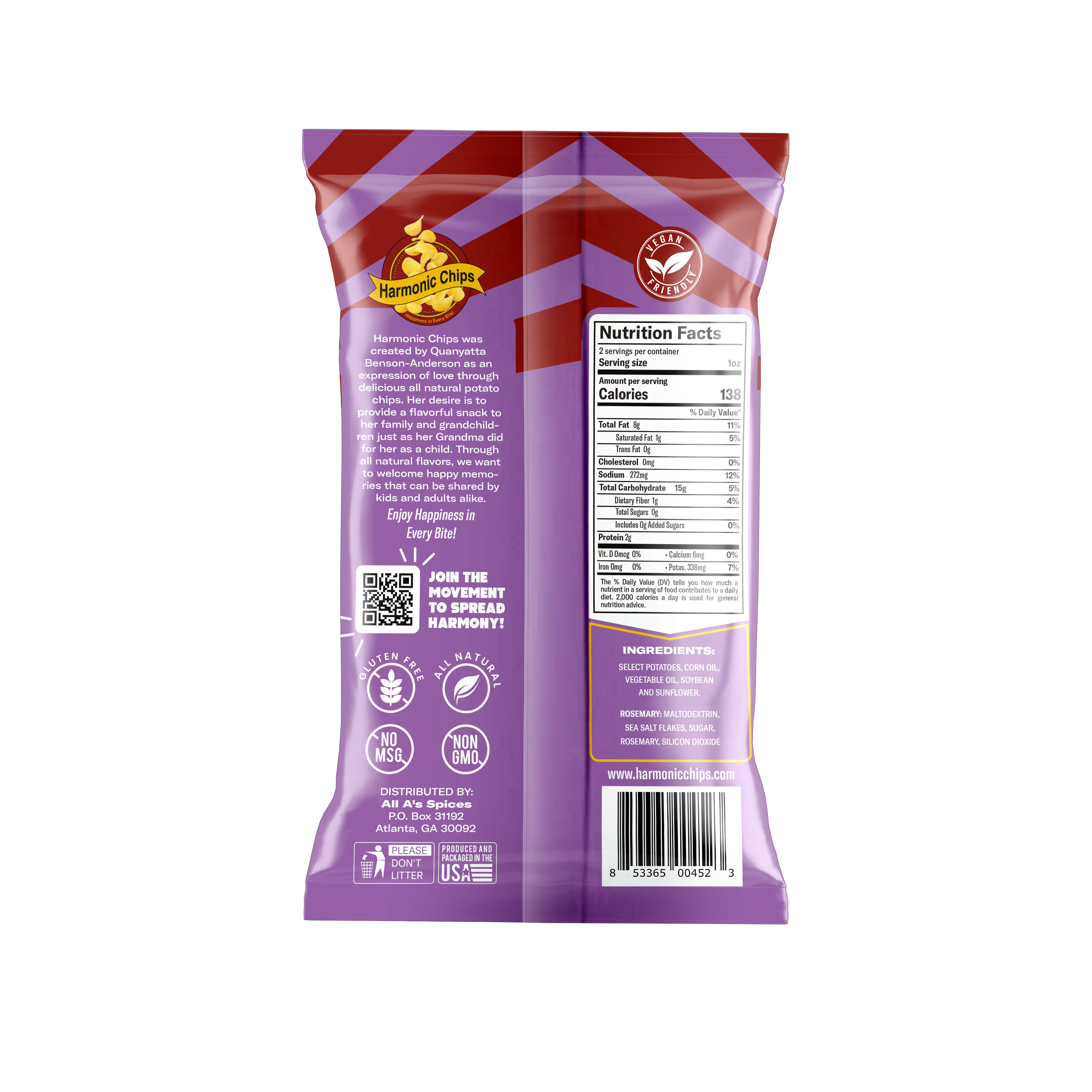 Harmonic Chips LLC - Wholesale Chips - Harmonic Chips Rosemary1