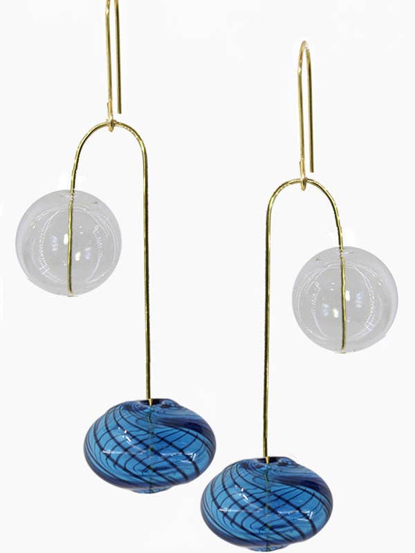 Glass Balance Blue for wholesale by Brass Sand
