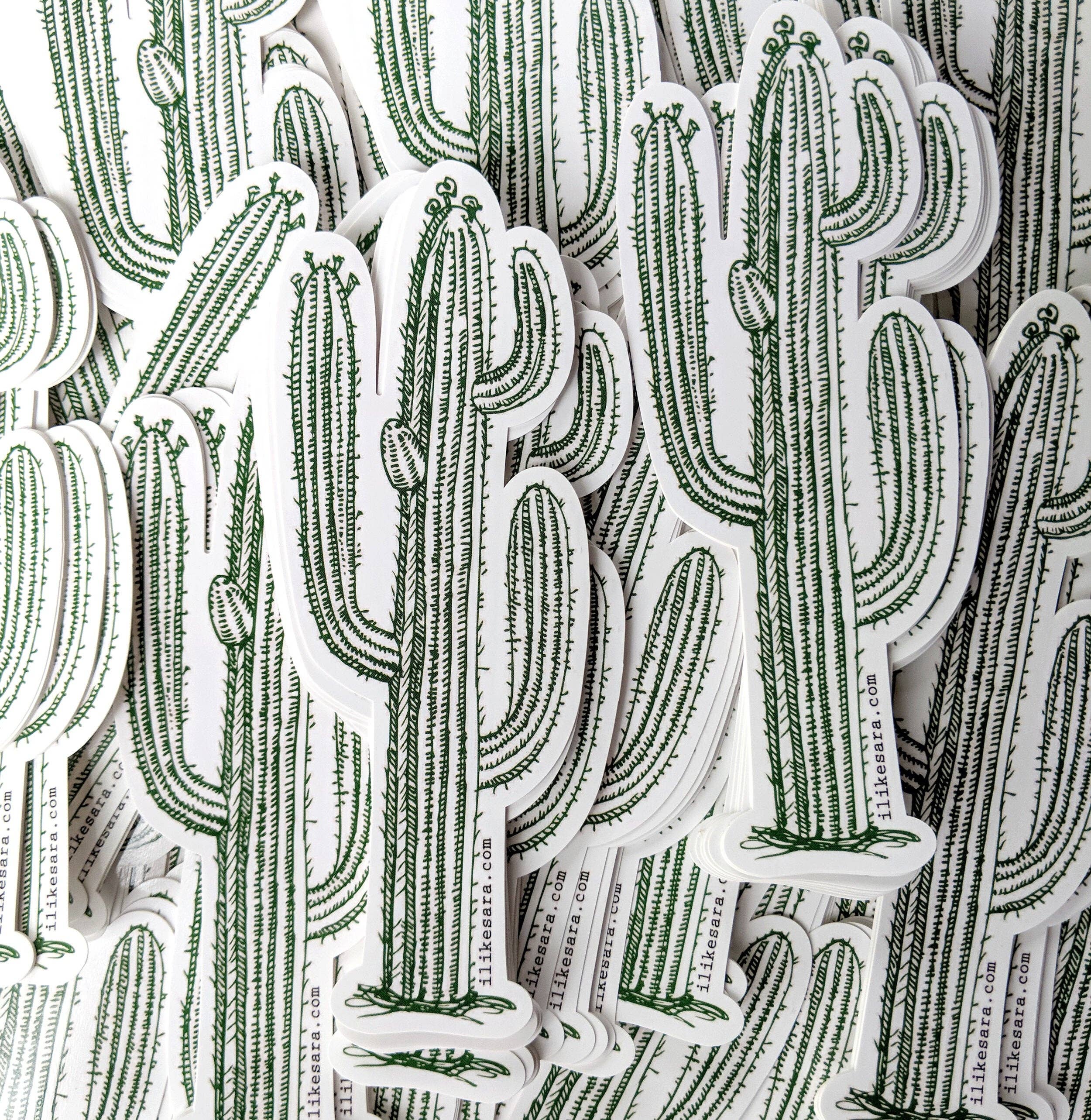 ilikesara | art + goods – Engroshandel Klistermærke – klistermærke | saguaro kaktus2