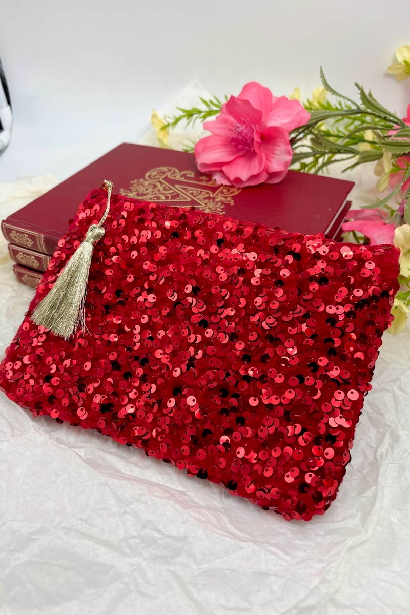 BYREN | ÉLINE L'ATELIER - Wholesale Handtasje - Dames - Make-uptasje met pailletten CY462