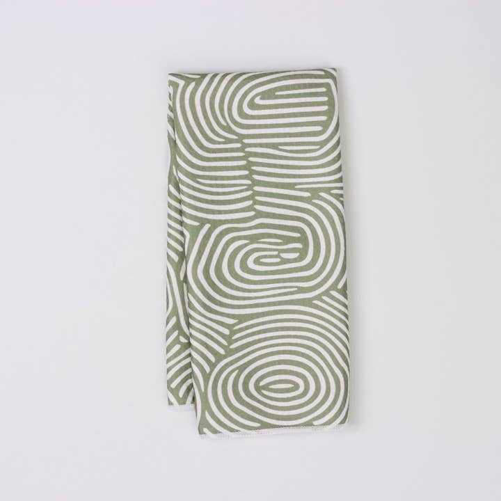 Render Goods - Wholesale Tea Towel - Sage Stump Dish Towel - 16''x24''