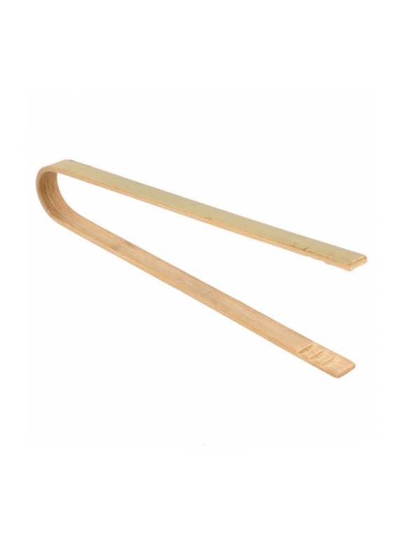 Zange aus natürlichem Bambusholz, 8 cm, 100 Stück für den Großhandel von Gradisco