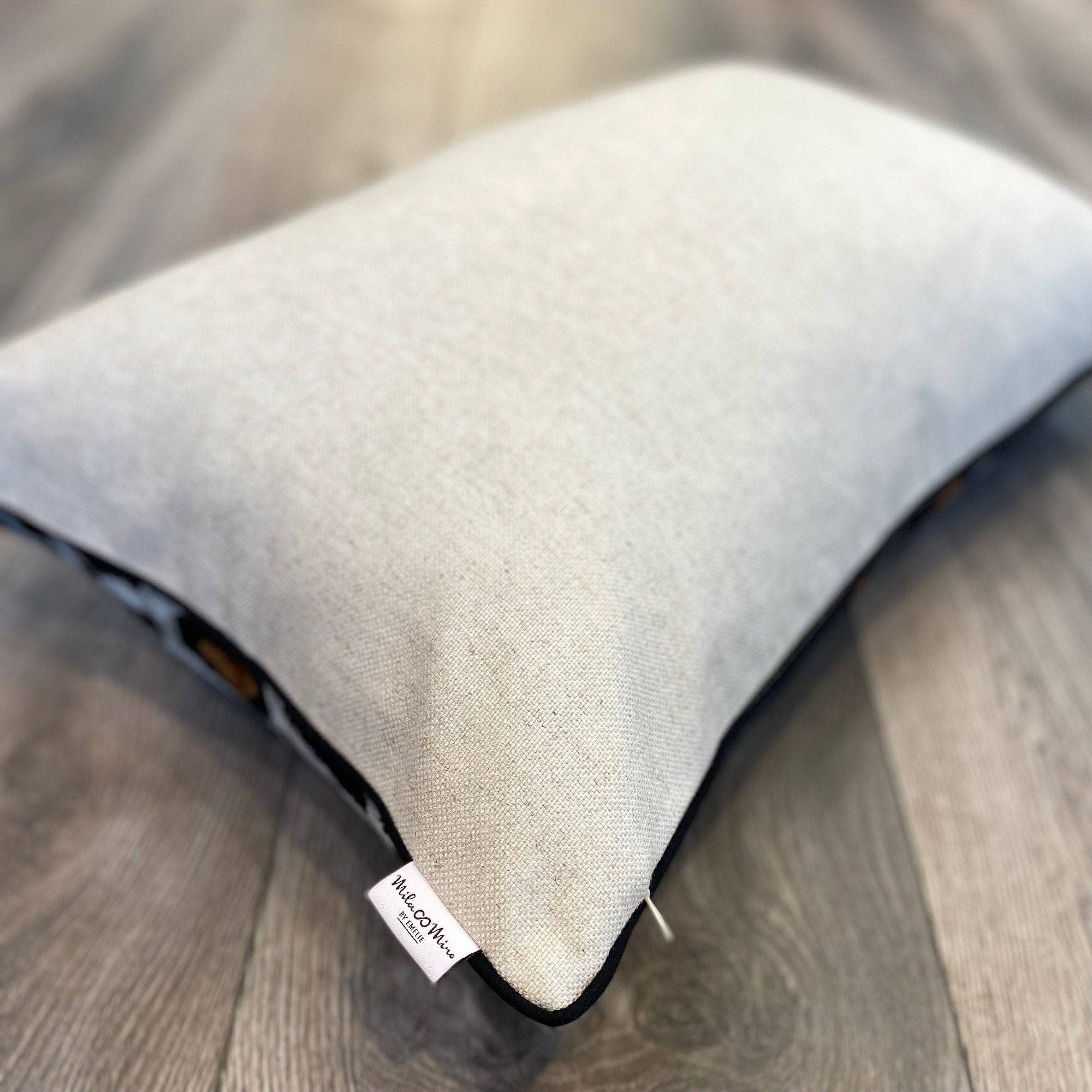 Mila∞Miro by Emelie - Wholesale Throw Pillow Cover - Velvet Ikat Cushion Leopard | Velvet Ikat Pillow Leopard3