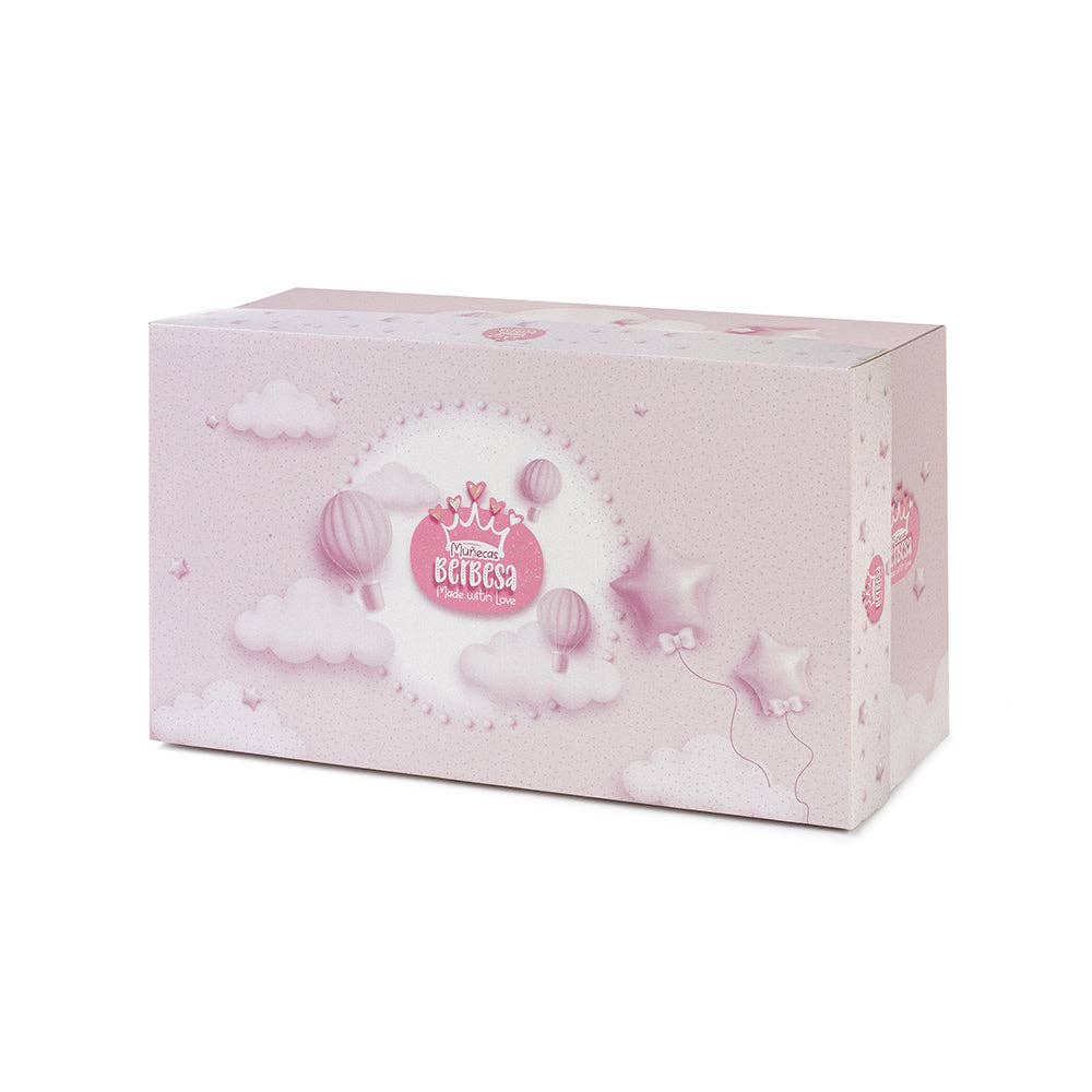 Raúl Arias Bernabeu - Wholesale Pop - Kinderen - Valeria pop met jasje en muts 50 cm met gewicht4