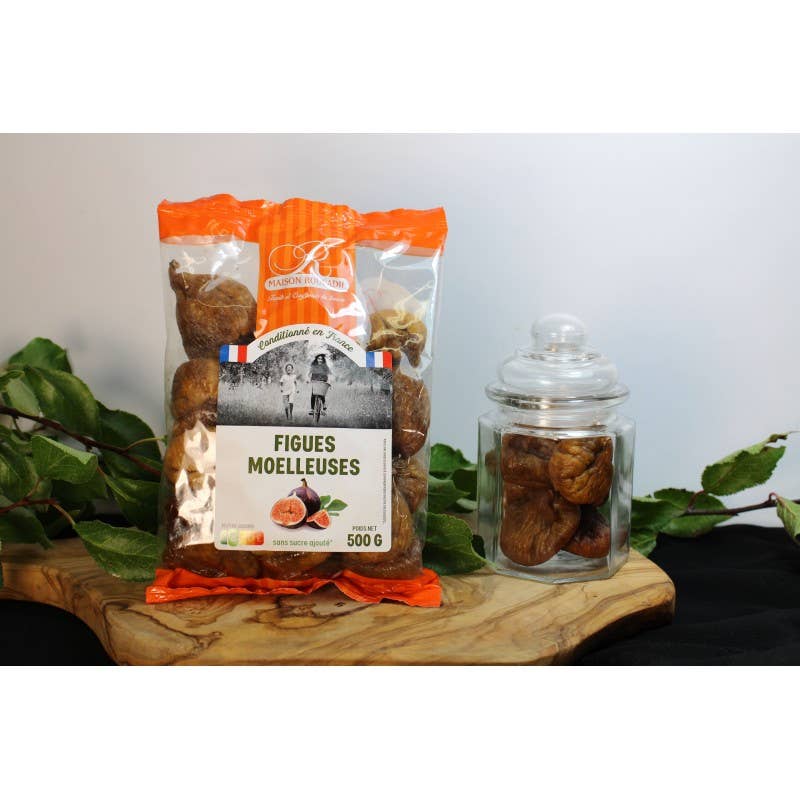 Maison Roucadil - Wholesale Dried/Dehydrated Fruit - Soft Figs - 500G Bag1