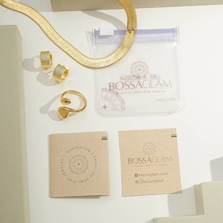 14k Gold Plated Statement Pavé | Earring | Best Sellers for wholesale on Faire