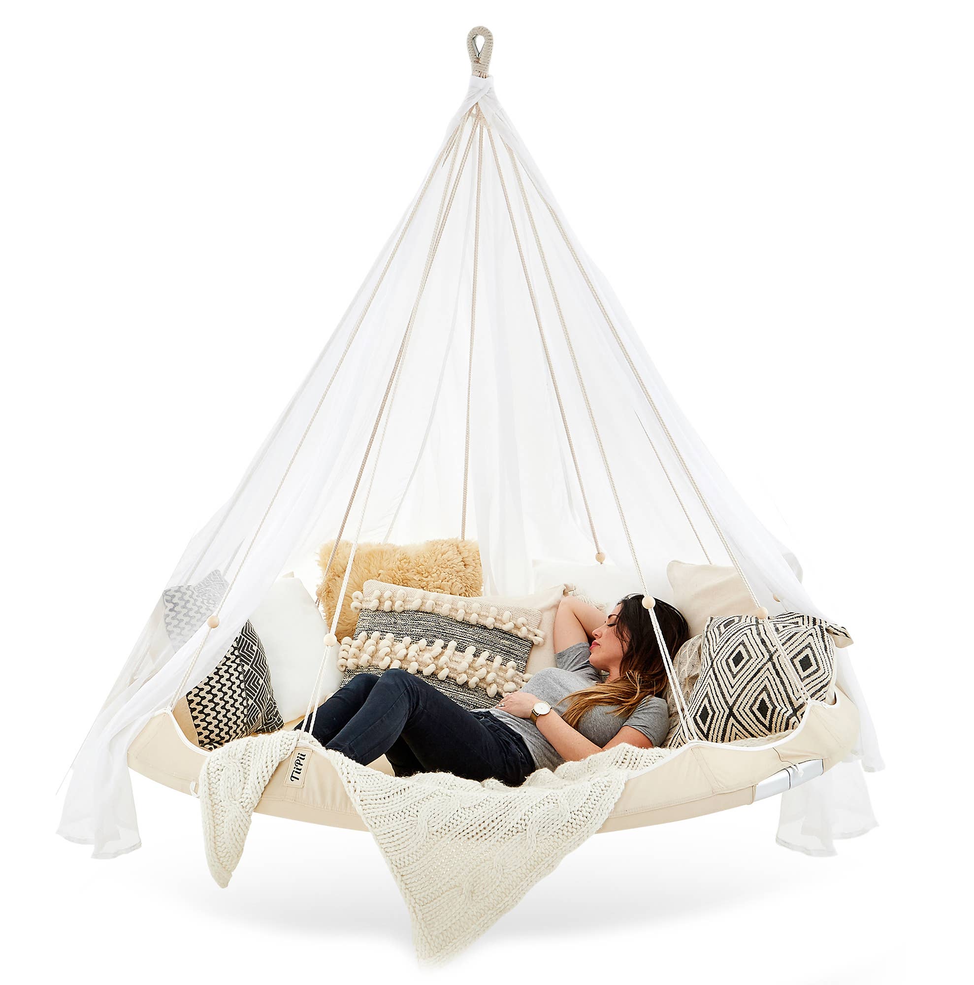 TiiPii Bed – Baloiço de alpendre por atacado – Coleção Clássica TiiPii, Linha de Camas Média e Grande44