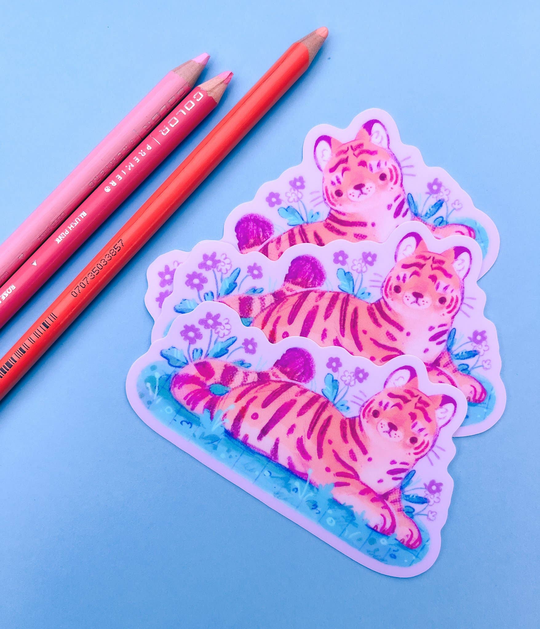 Rowan Kingsbury - Wholesale Sticker - Tiger Vinyl Sticker2