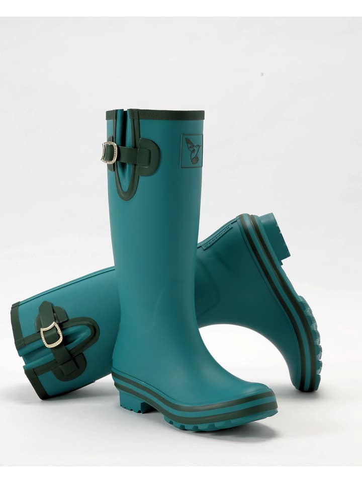 Evercreatures - Wholesale Rain Boots - Women's - Evercreatures Deep Forest Tall Wellies