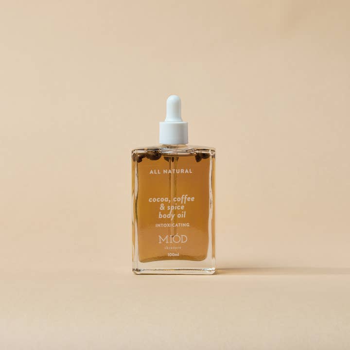 Miod Skincare - Wholesale Bath/body oil - Cocoa Coffee And Spice Body Oil1