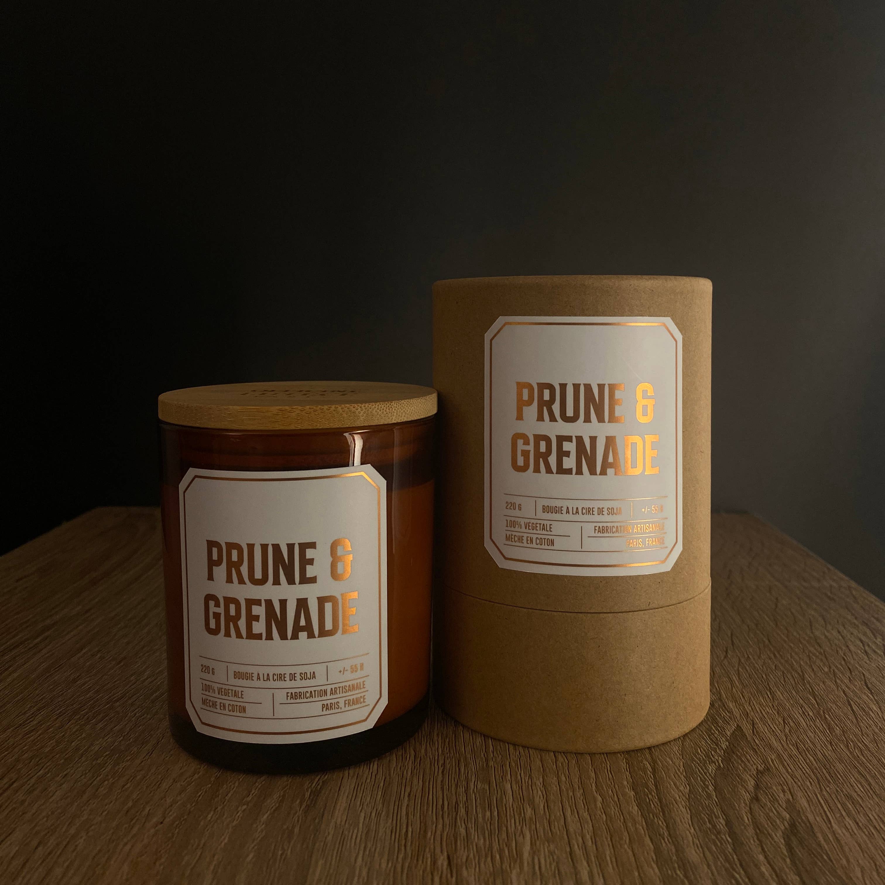 Officine Lutèce - Wholesale Jar/Filled Candle - Scented Candle Plum & Pomegranate - 220g1