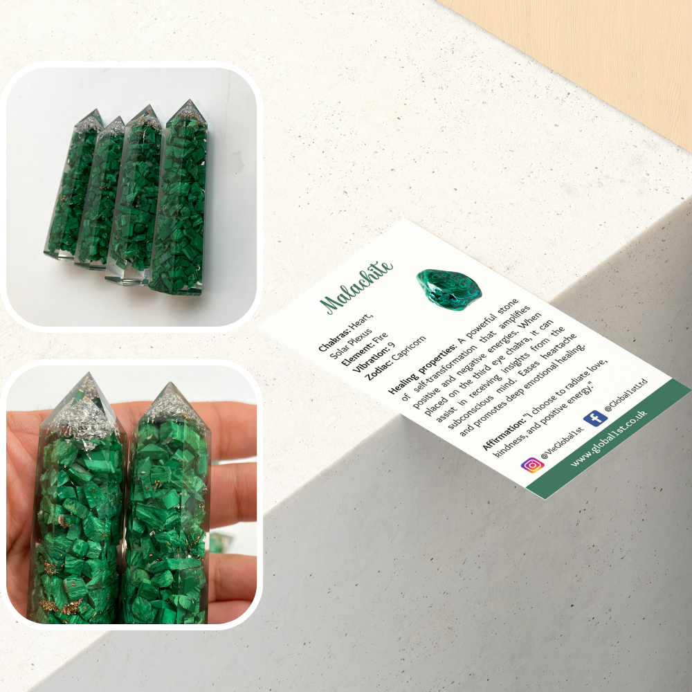 VIE – wholesale Spiritual stone/crystal – Orgonite Obelisk Tower, 8x2x2cm37