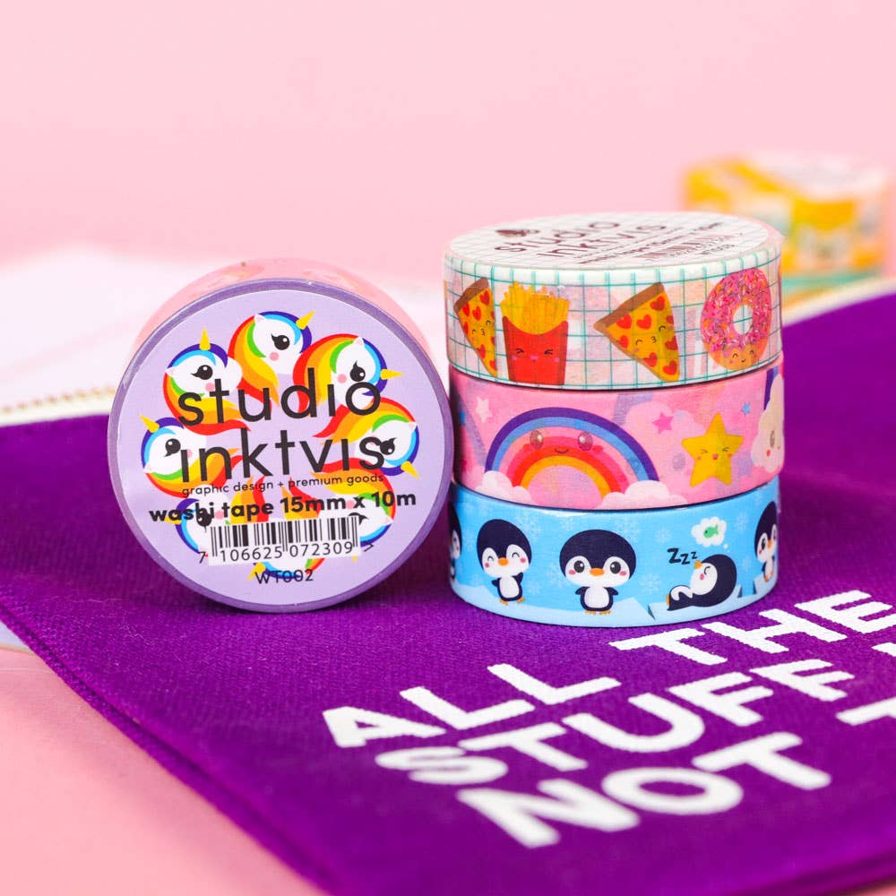 Studio Inktvis - Vendita all'ingrosso Nastro washi - Nastro Washi Fast Food7