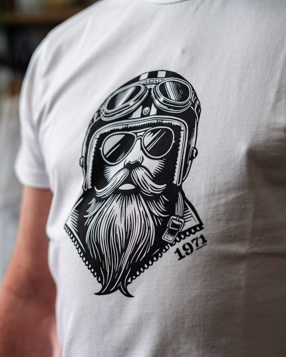 1971 - Wholesale Screen Printed T-Shirt - Men's - Zack T-shirt1