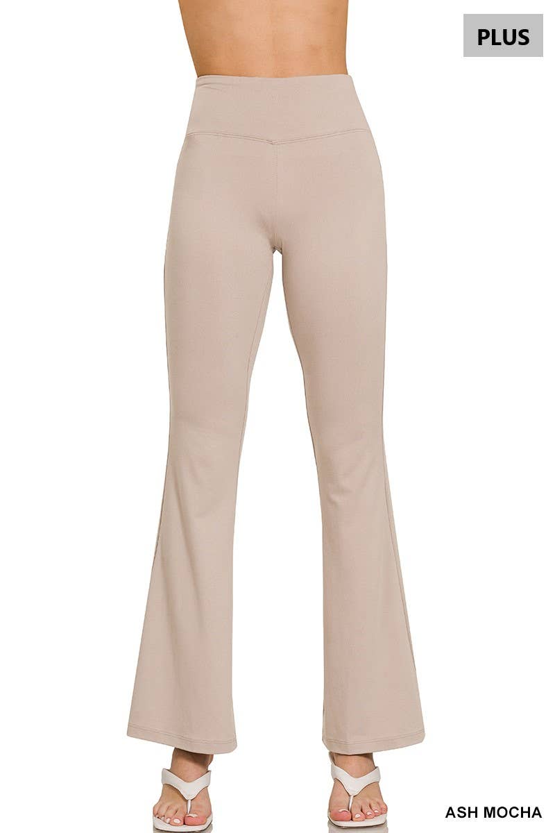 42POPS - Wholesale Athletic Pants - Women's - ',,.Plus size Flare Leggings Yoga Pants53