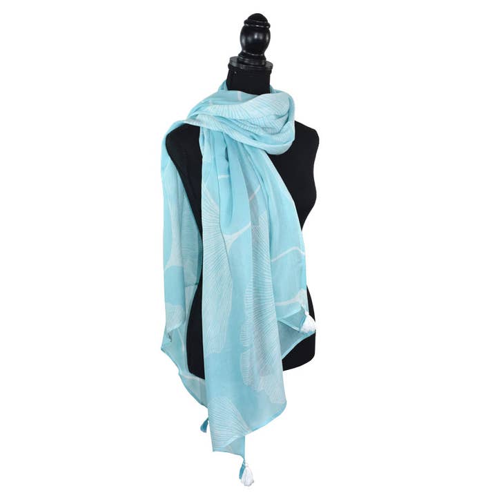 Dupatta Designs - Wholesale Scarf - Women's - Ginko Floral Scarf