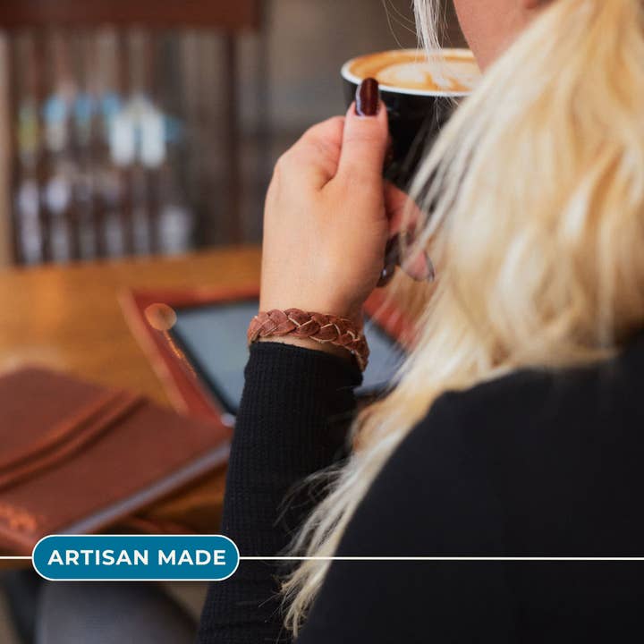 Braided Bracelet | Leather Goods | Artisan Made | Unisex and other Purchase Wholesale braided leather bracelet. Free Returns & Net 60 Terms on Faire trending on Faire.