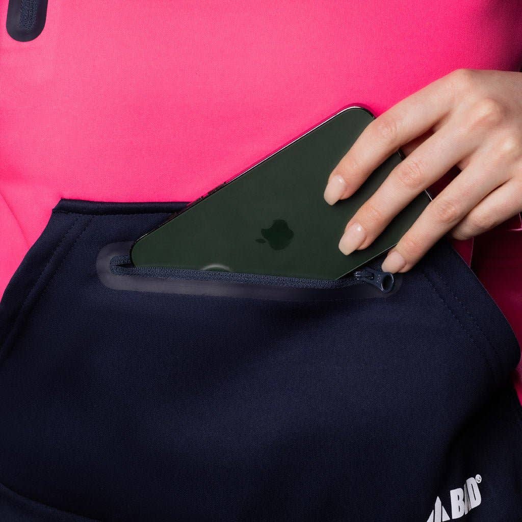 BAD WORKWEAR - Wholesale Hoodie - Women's - BAD WOMENS WATERPROOF RAIN-DEFEND™ HI-VIS FLEECE HOODIE15