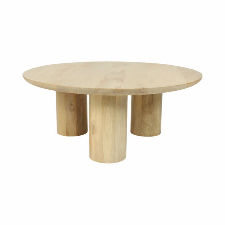 Sagebrook Home - Vente Tables basses - Table basse en bois de manguier naturel Boho spécial de 36 po.