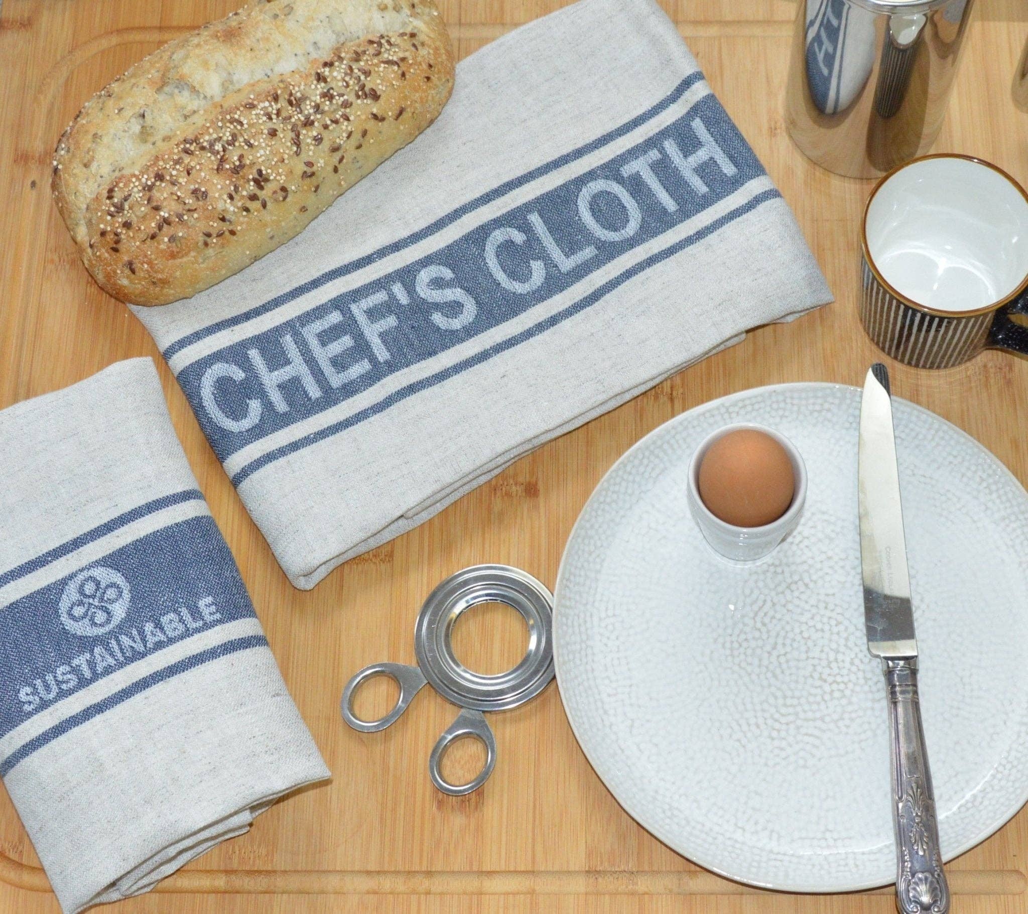 Thomas Fergusons Irish Linen - Wholesale Tea Towel - Kitchen Chef's Cloths4