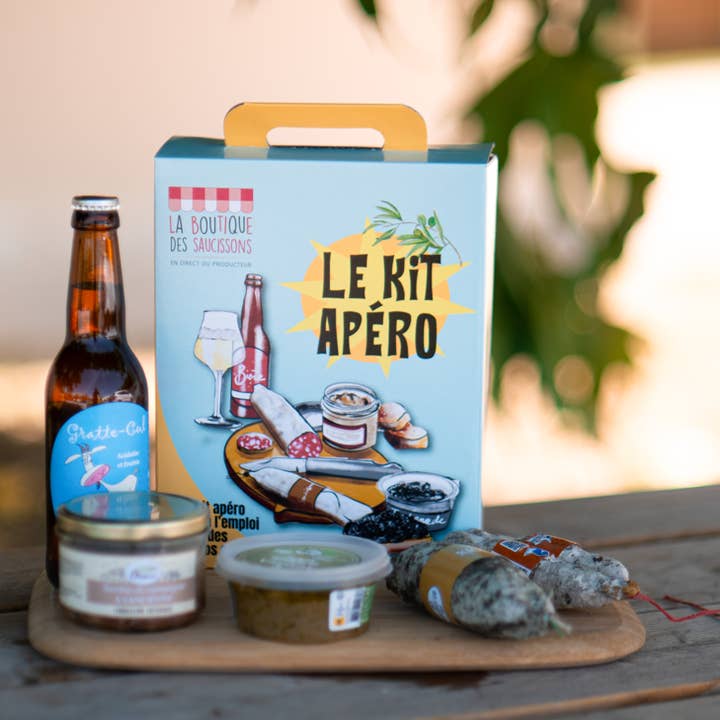 Das Aperitif-Set für den Großhandel von laboutiquedessaucissons