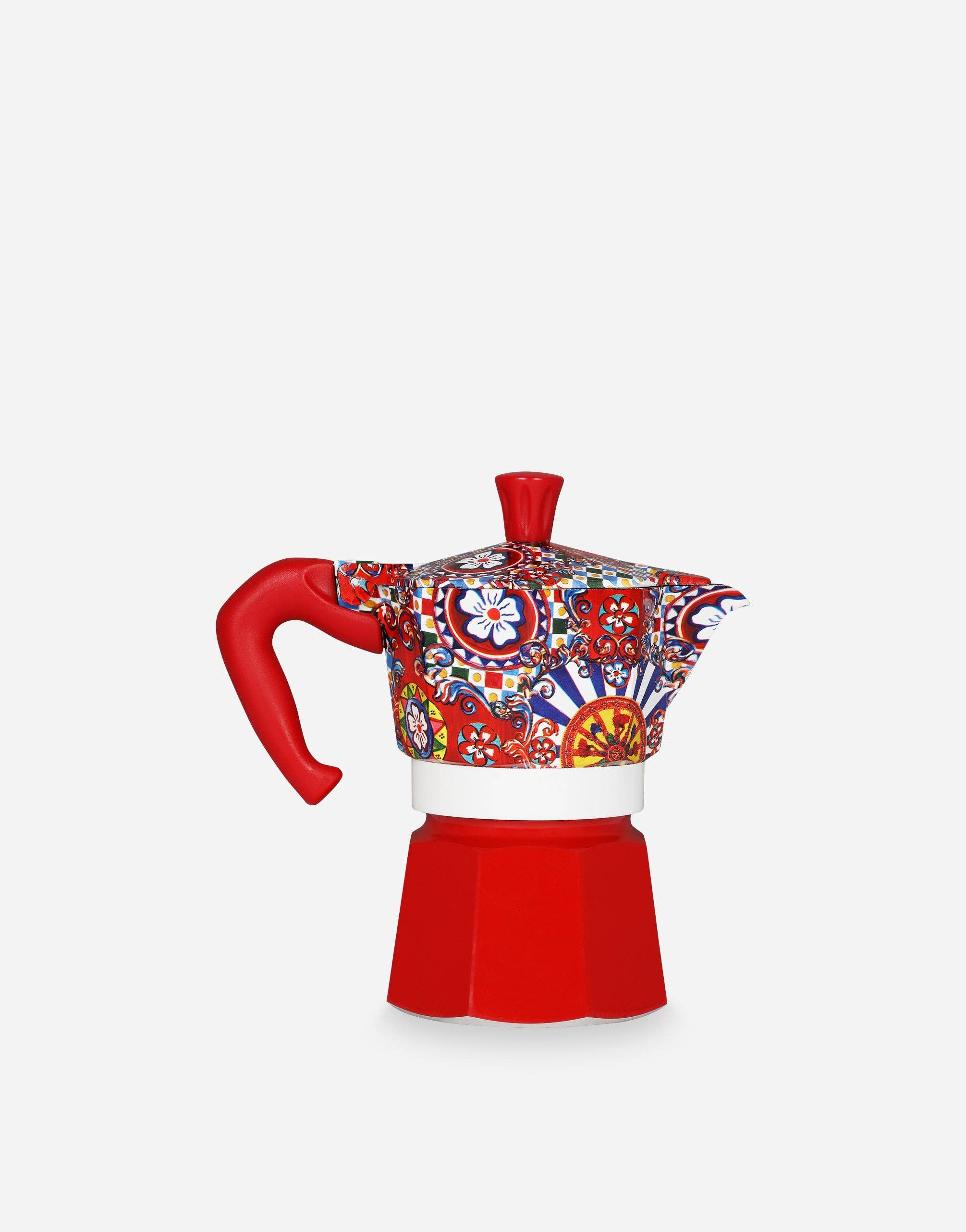 Red Bialetti X Dolce&Gabbana Sicilian Cart Moka Express for wholesale on Faire9