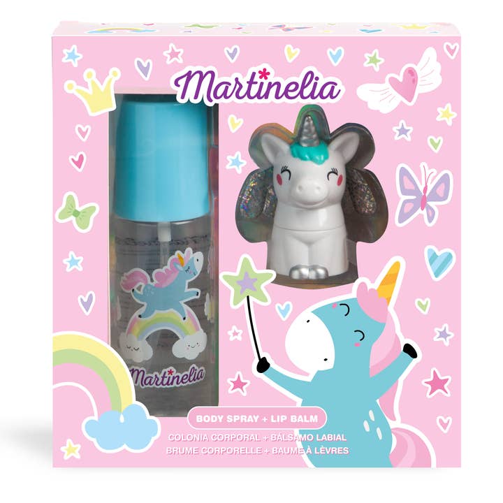 Toysmith - Wholesale Kids Makeup - Kids - Martinelia Unicorn Sweet Dreams Body Spray & Lip Balm2