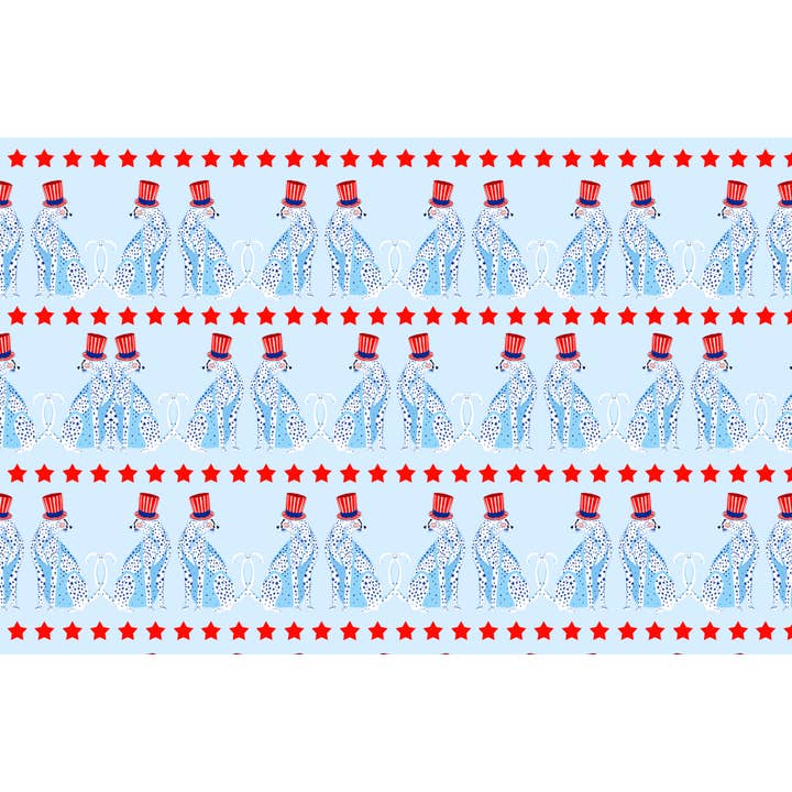 Liberty Leopards Paper Placemat Pad for wholesale by Taylor Beach Design