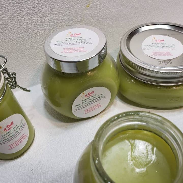 Ladell Organics - Wholesale Body Cream/Lotion - Peppermint lotion2