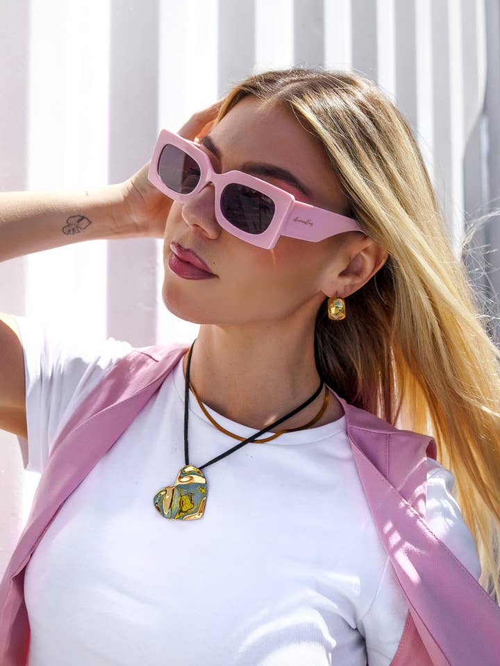 ANNAKEY PALM PINK SUNGLASSES for wholesale by AnnaKey